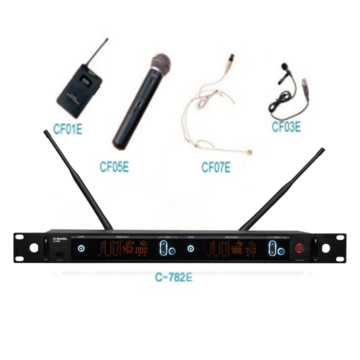 C-782E series wireless microphone