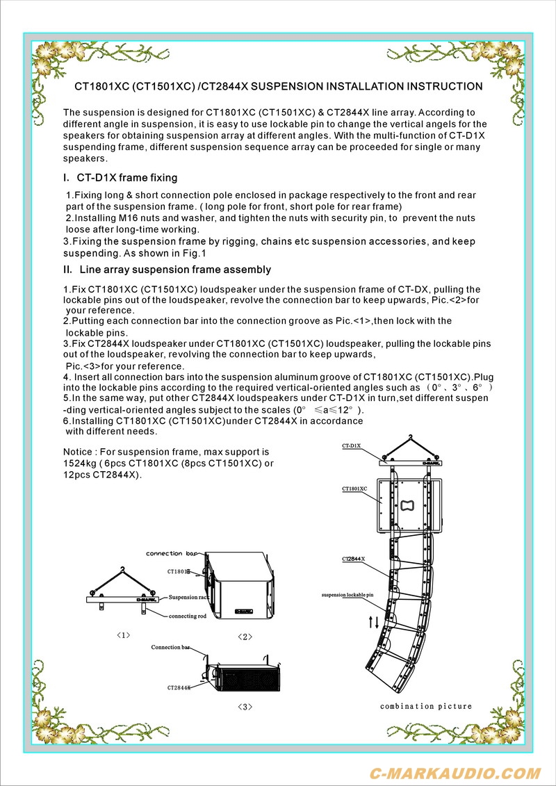 CT SERIES SUSPENSION OPERATION MANUAL